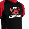 Cressi Smoby Shorty 2 mm Kinderschwimmkörper schwarz und rot XDG008201 3