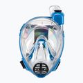 Cressi Baron Vollgesichtsmaske zum Schnorcheln blau und klar XDT020020 2