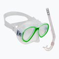 Cressi Perla + Minigringo Kinder-Tauchset Maske + Schnorchel Grün DM101267