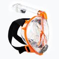 Cressi Baron Kinder-Vollgesichtsmaske zum Schnorcheln orange XDT0360085