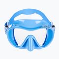 Cressi F1 Tauchset + Supernova Dry blau Metall 2
