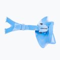 Cressi F1 Tauchset + Supernova Dry blau Metall 3