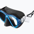 Cressi Fiji Tauchmaske schwarz/blau 4