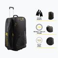 Cressi Moby 3 100 l Reisetasche schwarz/gelb 7