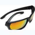Cressi Bill schwarz/orange verspiegelte Sonnenbrille 5
