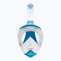 Vollgesichts-Schnorchelmaske Cressi Java Full Face clear/blue 3