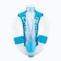 Vollgesichts-Schnorchelmaske Cressi Java Full Face clear/blue 6