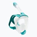 Vollgesichts-Schnorchelmaske Cressi Java Full Face clear/aquamarine