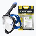 Vollgesichts-Schnorchelmaske Cressi Java Full Face black/blue 8