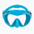 Cressi F1 Kleine türkisfarbene Tauchmaske 2