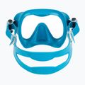 Cressi F1 Kleine türkisfarbene Tauchmaske 4