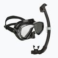 Cressi Estrella + Seal Dry Tauchset schwarz/schwarz