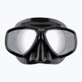 Cressi Focus Tauchmaske schwarz/schwarz/silber 2