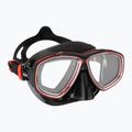 Cressi Prisma Tauchmaske schwarz/rot