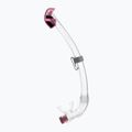 Kinderschnorchel Cressi Seal Dry klar/rosa