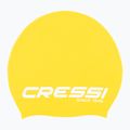 Cressi Loira Long Hair Badekappe gelb/weiß