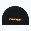 Cressi Tago schwarz/gelbe Badekappe