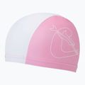 Cressi Tago rosa/weiße Badekappe für Kinder 2