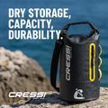 Dry Bag Cressi Ocelot Dry Bag 20 l black/yellow 7