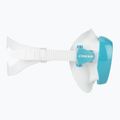 Damen-Tauchmaske Cressi Honey 420 UV white/aquamarine/blue/orange 3