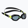 Schwimmbrille Cressi Flash black/lime smoked