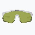 SCICON Aeroshade Kunken weiß glänzend/scnpp grün trail Radbrille EY31150800 3