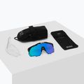 SCICON Aeroshade Kunken weiß glänzend/scnpp multimirror blau Fahrradbrille EY31030800 7