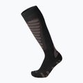 Skisocken Mico Heavy Weight Superthermo Primaloft Merino Ski nero grigio