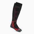 Skisocken Mico Medium Weight Superthermo Natural Marino Ski black/red