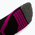 Skisocken Mico Medium Weight X-Performance X-C Ski schwarz-rosa CA146 4