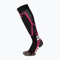 Skisocken für Kinder Mico Medium Weight Warm Control Ski nero/fucsia