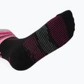 Damen Skisocken Mico Light Weight Superthermo Natural Merino Ski black/fluorescent fuchsia 4