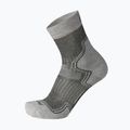 Trekkingsocken Mico Light Weight Extra Dry Hike Crew hellgrau CA369