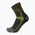 Trekkingsocken Mico Light Weight X-Performance Hike Crew grau-grün CA371 6