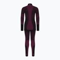 Damen Thermounterwäsche Mico Extra Dry Kit schwarz-rosa BX2826 2