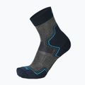 Trekkingsocken Mico Light Weight Extra Dry Hike Crew dunkelblau CA369