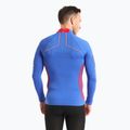 Thermoaktives Herren-Sweatshirt Mico M1 Mock Neck cobalto 2