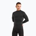 Herren Thermoaktivshirt Mico Odor Zero Mock Neck nero
