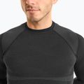 Unterwäsche Funktionsshirt Herren Mico Warm Control Round Neck schwarz IN185 3