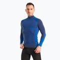 Unterwäsche Funktionsshirt Herren Mico Warm Control Mock Neck blau IN1851