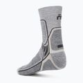 Trekkingsocken Mico Light Weight X-Performance Hike Crew grau CA371 2