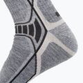 Trekkingsocken Mico Light Weight X-Performance Hike Crew grau CA371 3