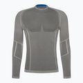 Herren Thermoaktivshirt Mico Odor Zero Rundhals grigio 6