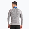 Herren Thermoaktiv-Sweatshirt Mico Odor Zero Mock Neck grigio 2