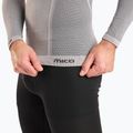 Herren Thermoaktiv-Sweatshirt Mico Odor Zero Mock Neck grigio 4