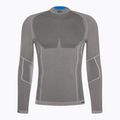 Herren Thermoaktiv-Sweatshirt Mico Odor Zero Mock Neck grigio 5