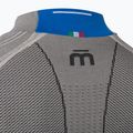 Herren Thermoaktiv-Sweatshirt Mico Odor Zero Mock Neck grigio 8