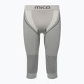 Unterwäsche Funktionshose Herren Mico Odor Zero Ionic+ 3/4 grau CM1454