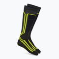 Skisocken Mico Light Weight Odor Zero X-Static Ski anthracite/fluorescent yellow