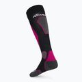 Damen Skisocken Nordica High Performance 3.0 black/fuchsia/white 2